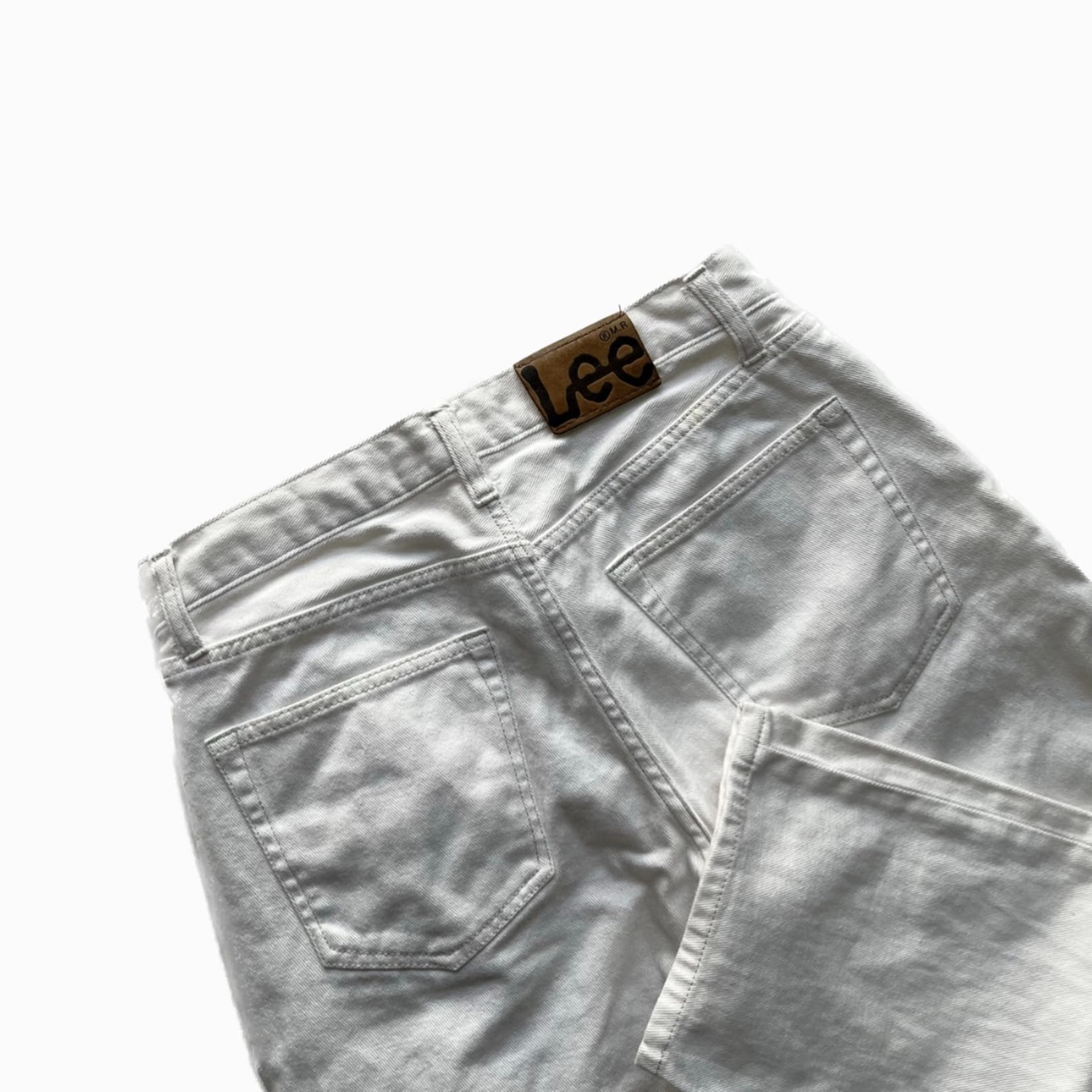 [30] Lee White Jeans [LV233] - STABLE GROUND